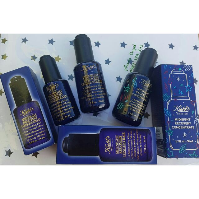 [ Fullsize ] Tinh chất phục hồi da ban đêm Kiehl’s Midnight Recovery