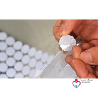 Băng Dính Gai Velcro Tròn, Có Sẵn Keo Dán Các Loại (Cặp )