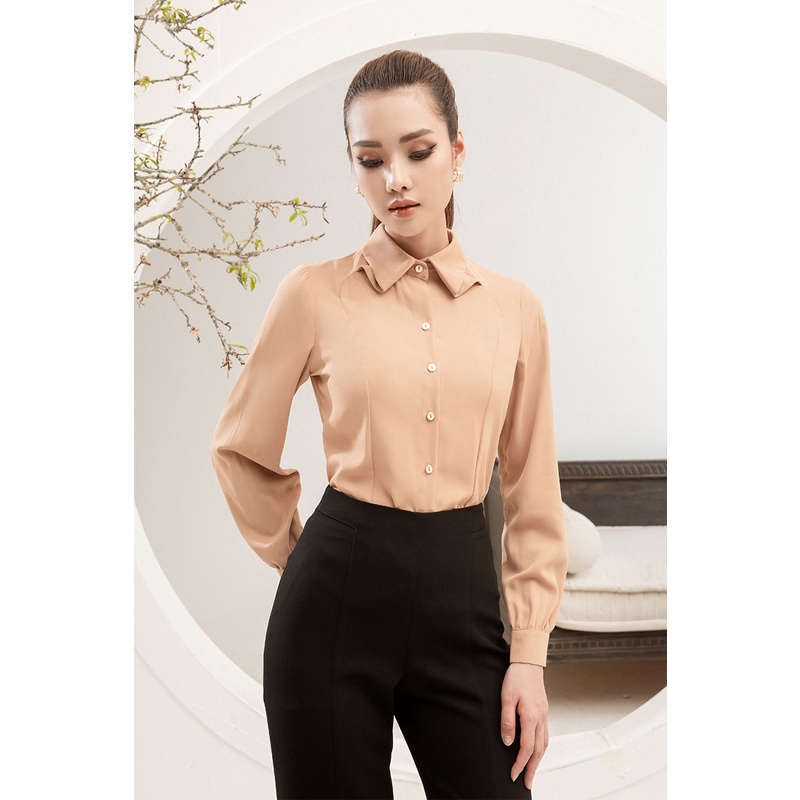 Áo Sơ mi DT cổ liền thân LEIKA