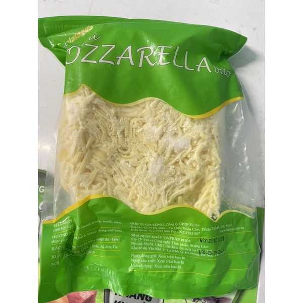 Phô mai bào sợi mozzarella