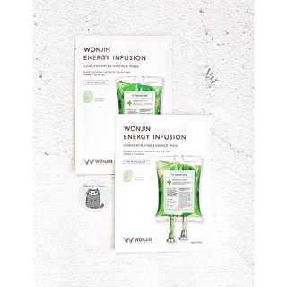 MẶT NẠ LẺ WONJIN MEDI ENERGY INFUSION MASK