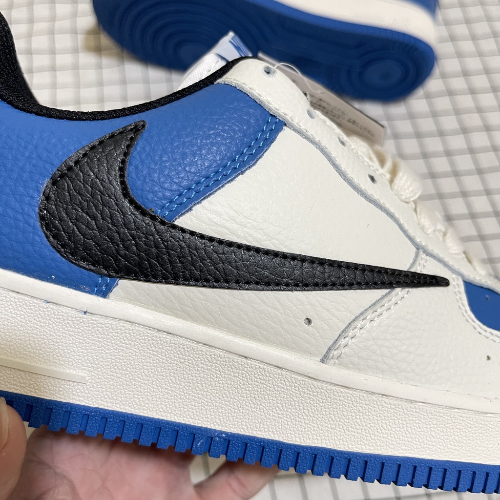 Giày AF1 Travis scott trắng xanh mới