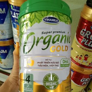 Sữa bột Organic số 4 Vinamilk_ hộp thiếc 900g