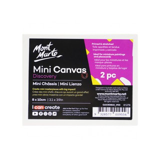 Khung Canvas Mini Mont Marte - Set 2 chiếc