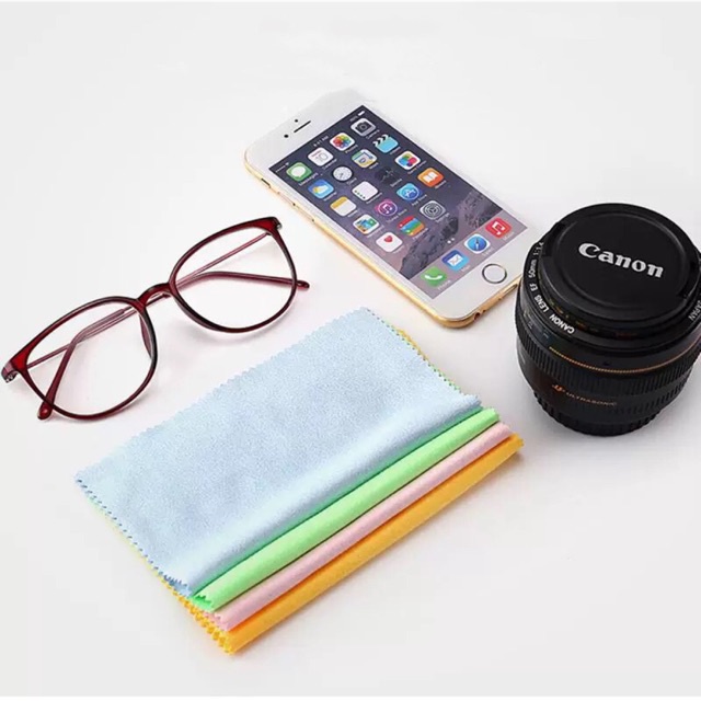 Xách tay rắn màu làm sạch vải cho kính màn hình điện thoại di động