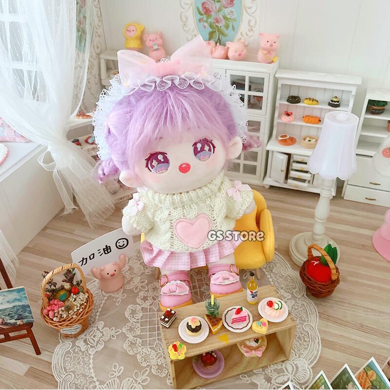 Búp Bê Hình Thần Tượng Xiao Zhan Yibo Chen Linong Taeyeon Jessica SULLYOON Mùa Đông 20cm