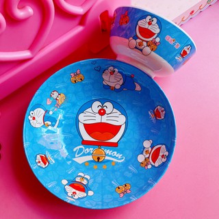 🌻set combo dĩa chén 🎀 doraemon house