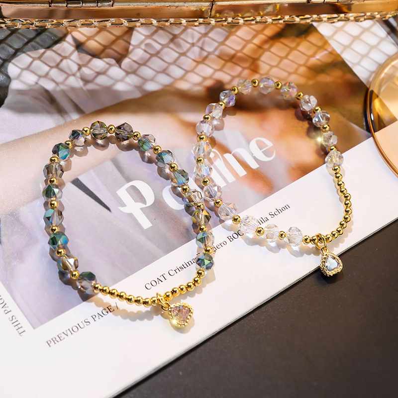 Vòng tay may mắn thiết kế đơn giản xinh xắn cho nữ