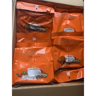 Cà phê sữa Buổi Sáng Trần Quang bịch 480g (24 gói vuông * 20g)