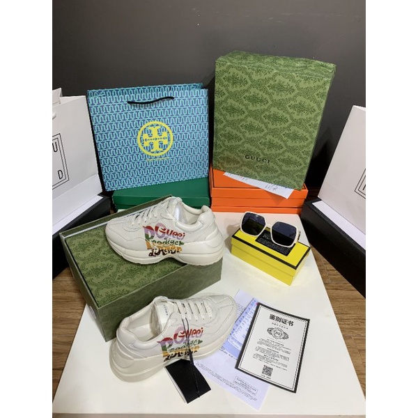 pl(VIDEO) Giày Thể Thao Đế 5p Da Mềm Êm Fullbox Tem Túi Bill Hãng Cao Cấp