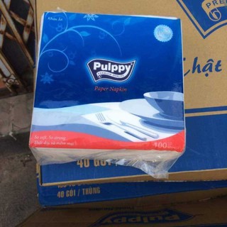 Khăn giấy vuông Pulppy tiện lợi