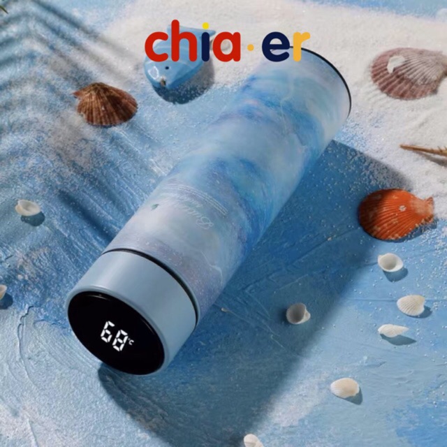 Bình Giữ Nhiệt cảm ứng nhiệt độ nước 500ml Chia.er