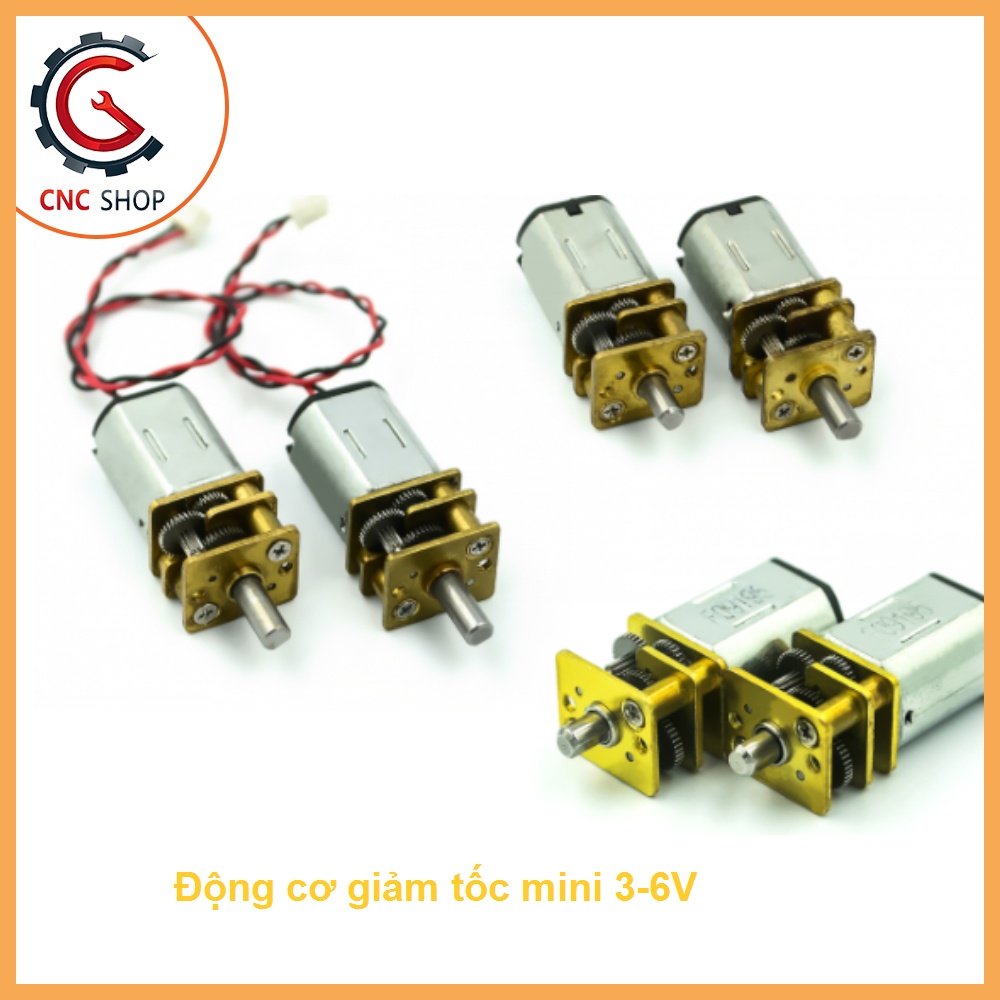Động Cơ Giảm Tốc Mini 3-6VDC