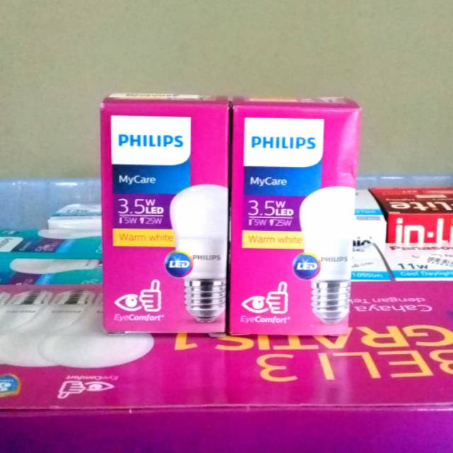 Philips My Care Ốp Điện Thoại Màu Trắng / Vàng Ấm Áp Chăm Sóc Da 3 Watt