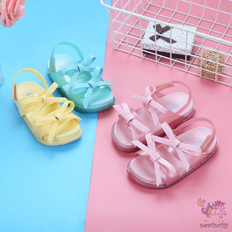 Giày Búp Bê Nhựa Mềm Chống Trượt Cho Bé