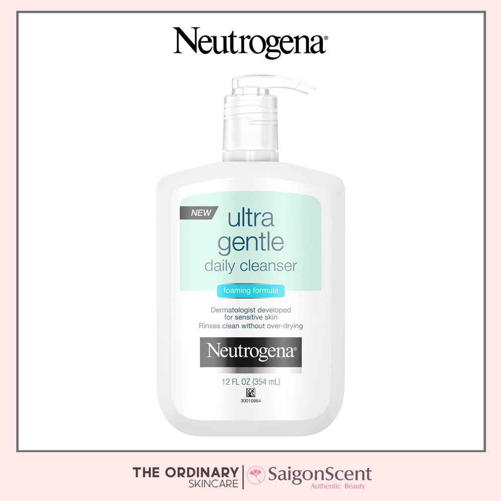Sữa rửa mặt Neutrogena Ultra Gentle Foaming Formula ( 354mL )