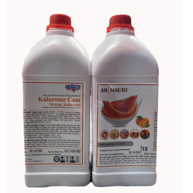 Hương và màu/ Kularome / Tinh  Cam Tự Nhiên Mauri 100g