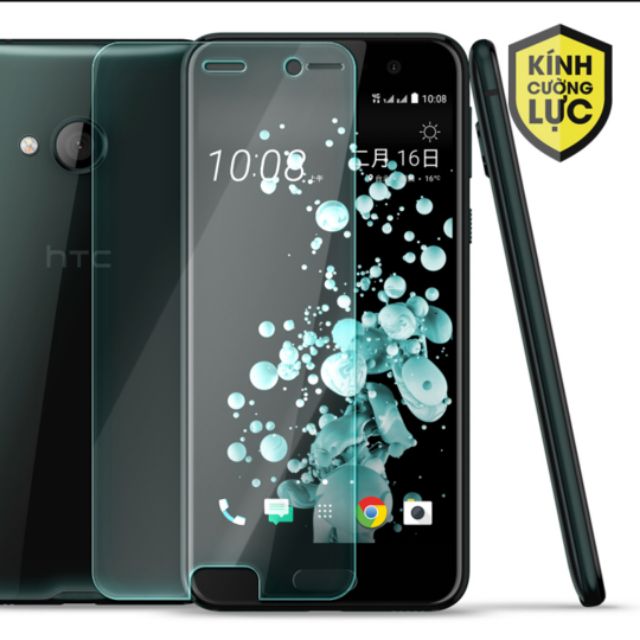 Bộ 3 tấm dán kính cường lực HTC UPlay (trong suốt)