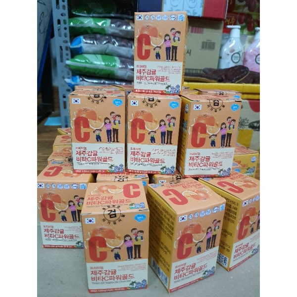 Vitamin C Jeju Hàn Quốc Hộp 120g