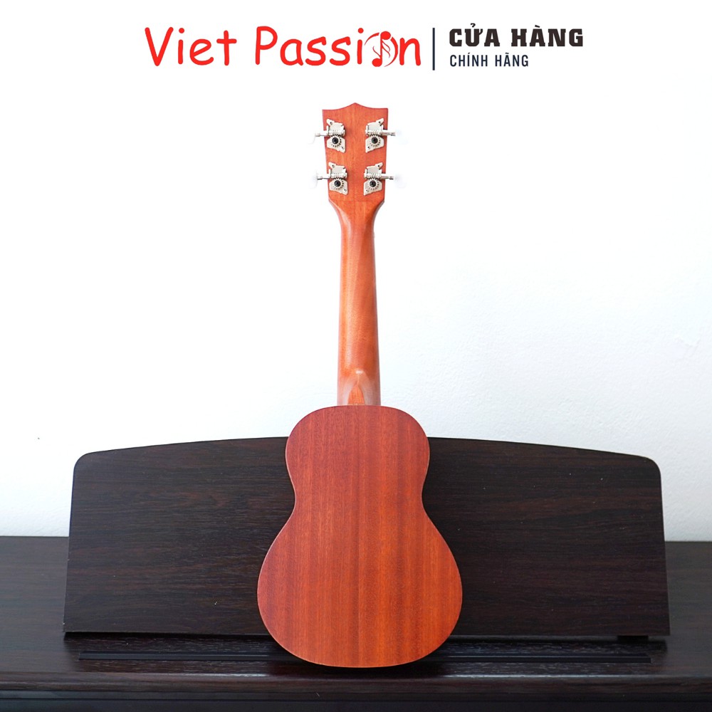 Đàn ukulele soprano 21 inch Viet Passion VPH1 gỗ xịn dành cho người mới bắt đầu guitar mini nhỏ gọn mang đi chơi