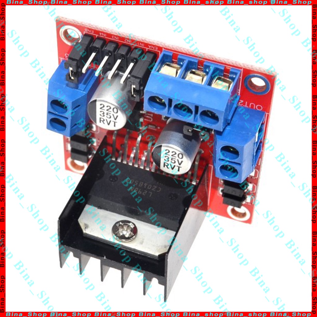 Mạch cầu H điều khiển động cơ DC L298N