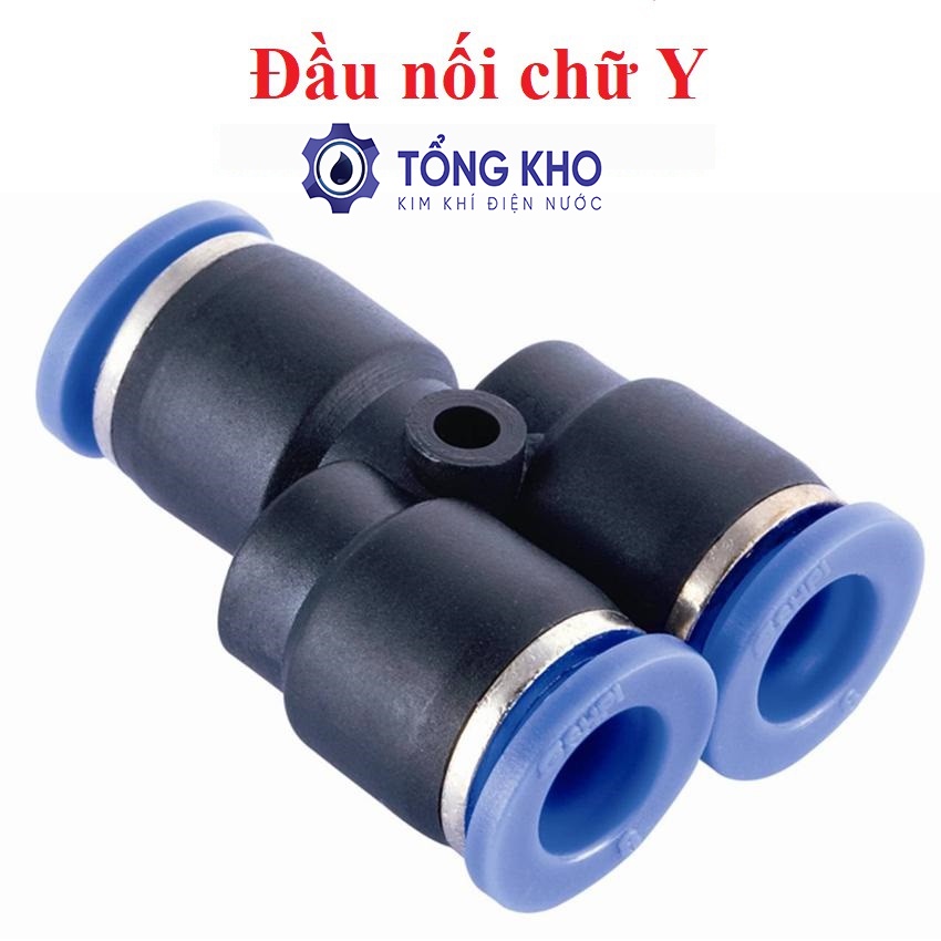 Đầu nối PY chữ Y khí nén, phun sương đầy đủ kích thước - Tổng kho kim khí điện nước