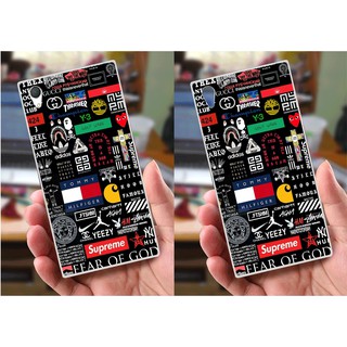 Ốp lưng Sony Xperia Z2 (dẻo viền trắng trong) - Brands