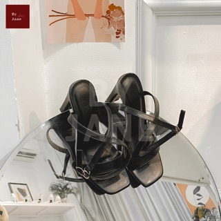 Jane basic sandal gót trụ mảnh - shoes By Jane