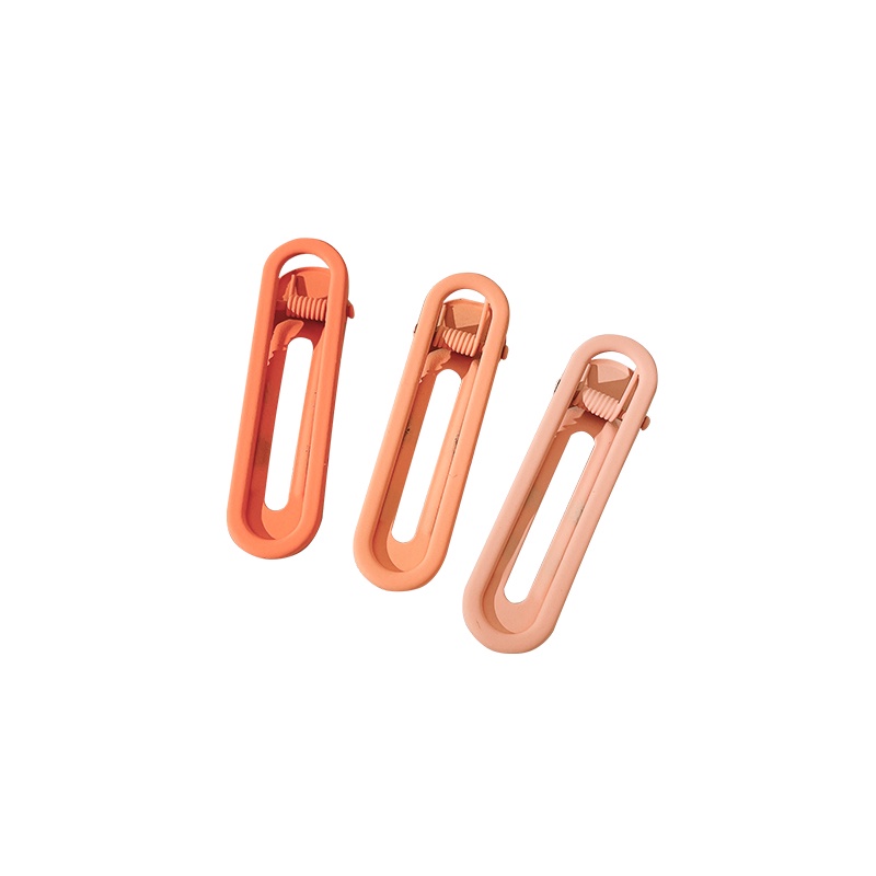 Set 3 Kẹp Tóc Thiết Kế Đơn Giản Đáng Yêu Cho Bé Gái