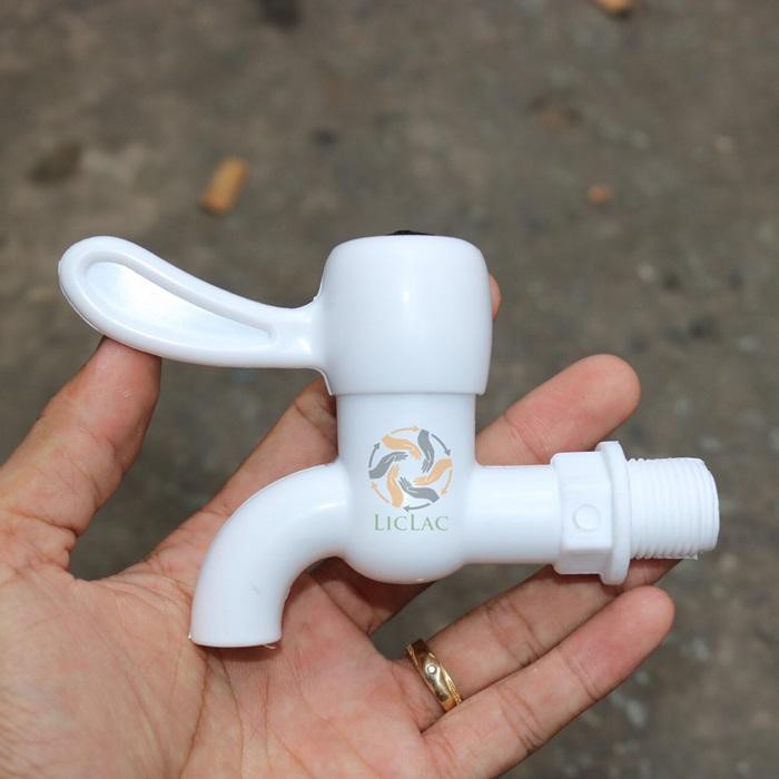 Vòi Hồ Nước PiPi Bằng Nhựa ABS Cao Cấp Phi 21 (Loại Tốt) - Chợ Lớn Giá Sỉ