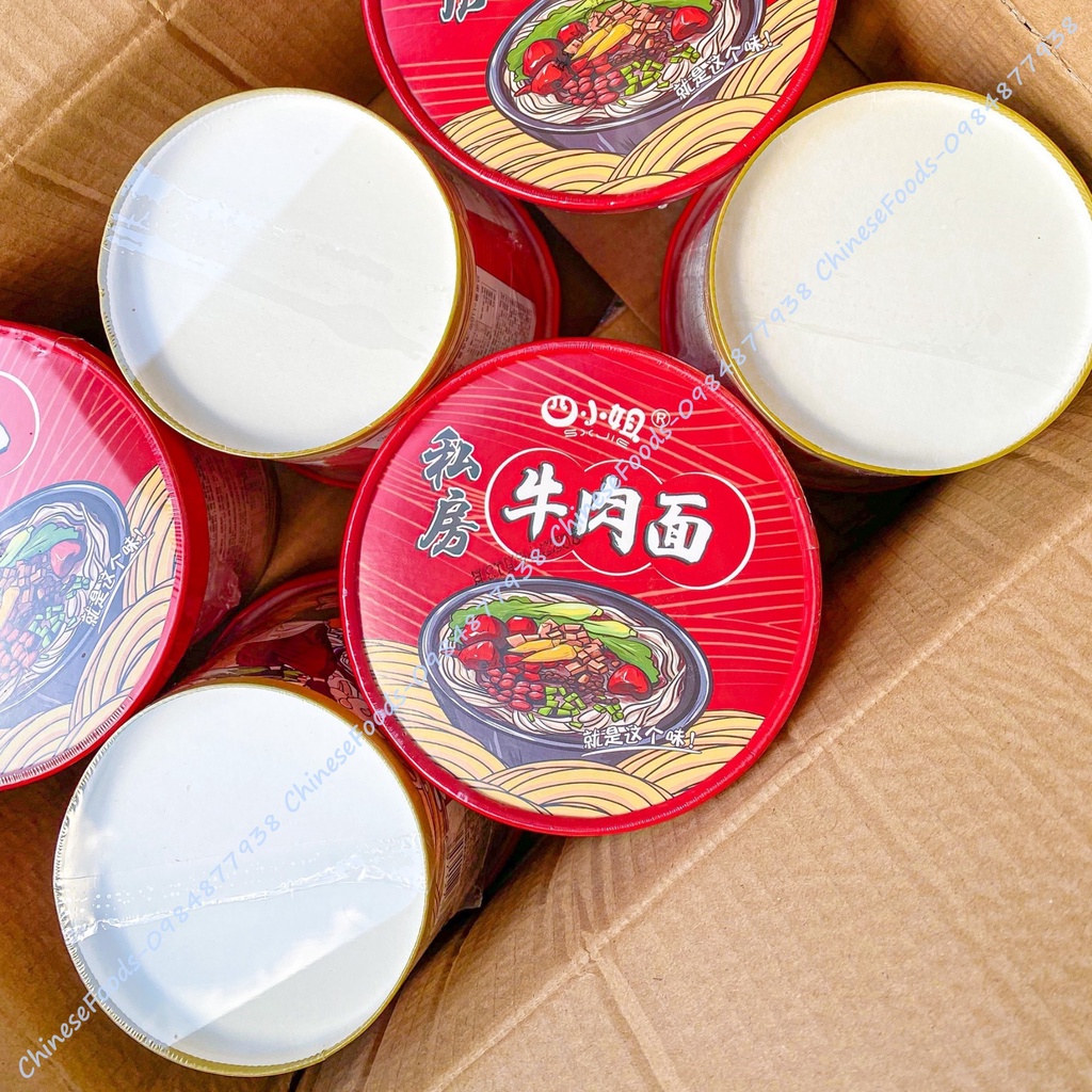 Mì Bò Trùng Khánh, Mì Trùng Khánh Sợi Mì Trứng, Mì Bò Ăn Liền