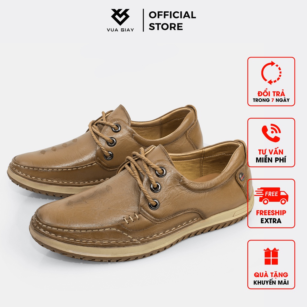 Giày Lười Nam Da Bò Thật Chính Hãng Vua Giày BB47