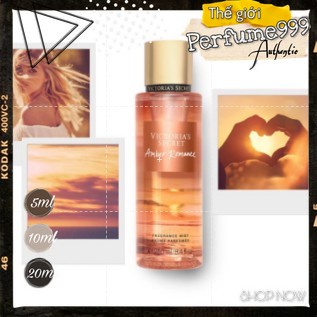 👑 [CHÍNH HÃNG] Xịt Thơm Body Mist Victoria’s Secret - AMBER ROMANCE 10ml