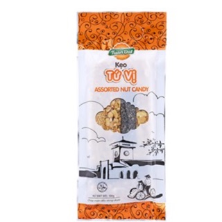 Kẹo tứ vị tuấn đạt gói 100g