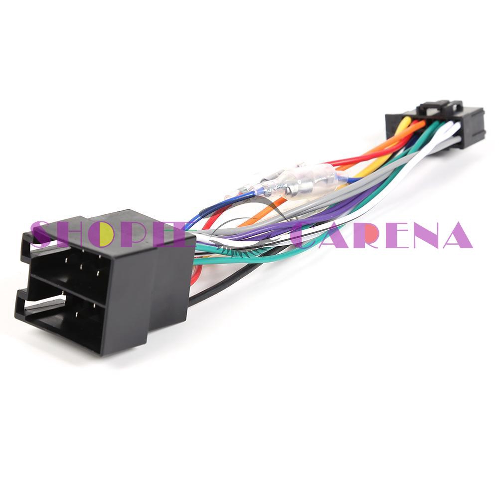 ABS Car Stereo Radio ISO Standard Wiring Harness Connector 16 Pin PI100  Plug Cable for 2003-on | BigBuy360 - bigbuy360.vn