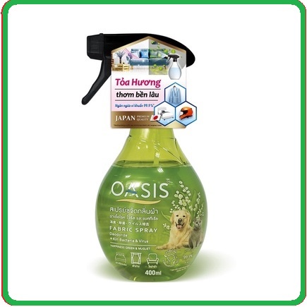 XỊT THƠM QUẦN ÁO OASIS 400ml - CỬA HÀNG BÉ NẤM