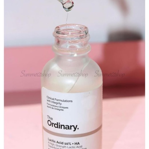 Tinh Chất Tẩy Da Chết Hoá Học The Ordinary Lactic Acid  hoặc  + HA 30ml