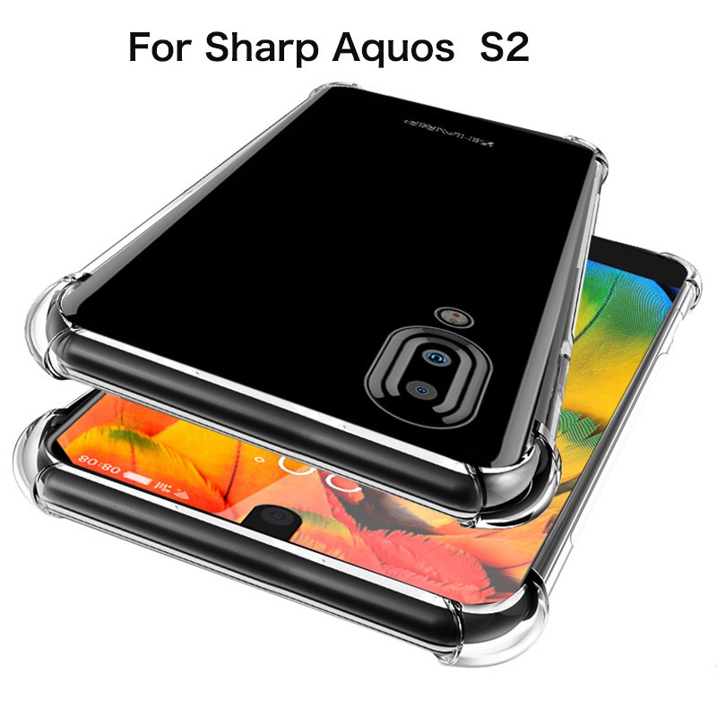 Ốp điện thoại TPU trong suốt cho Sharp Aquos S2 5.5"
