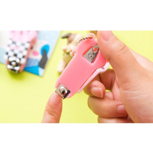 Kềm Bấm móng tay móc khóa hình thú