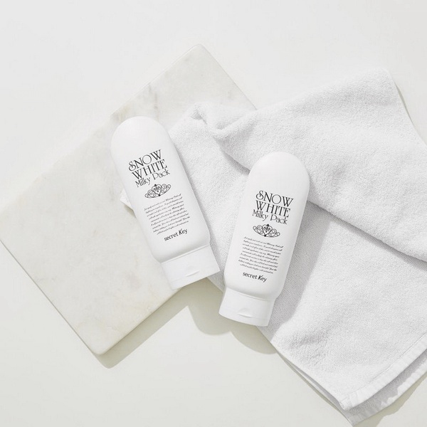 Kem tắm trắng da Secret Key Snow White Milky Pack 200g | BigBuy360 - bigbuy360.vn
