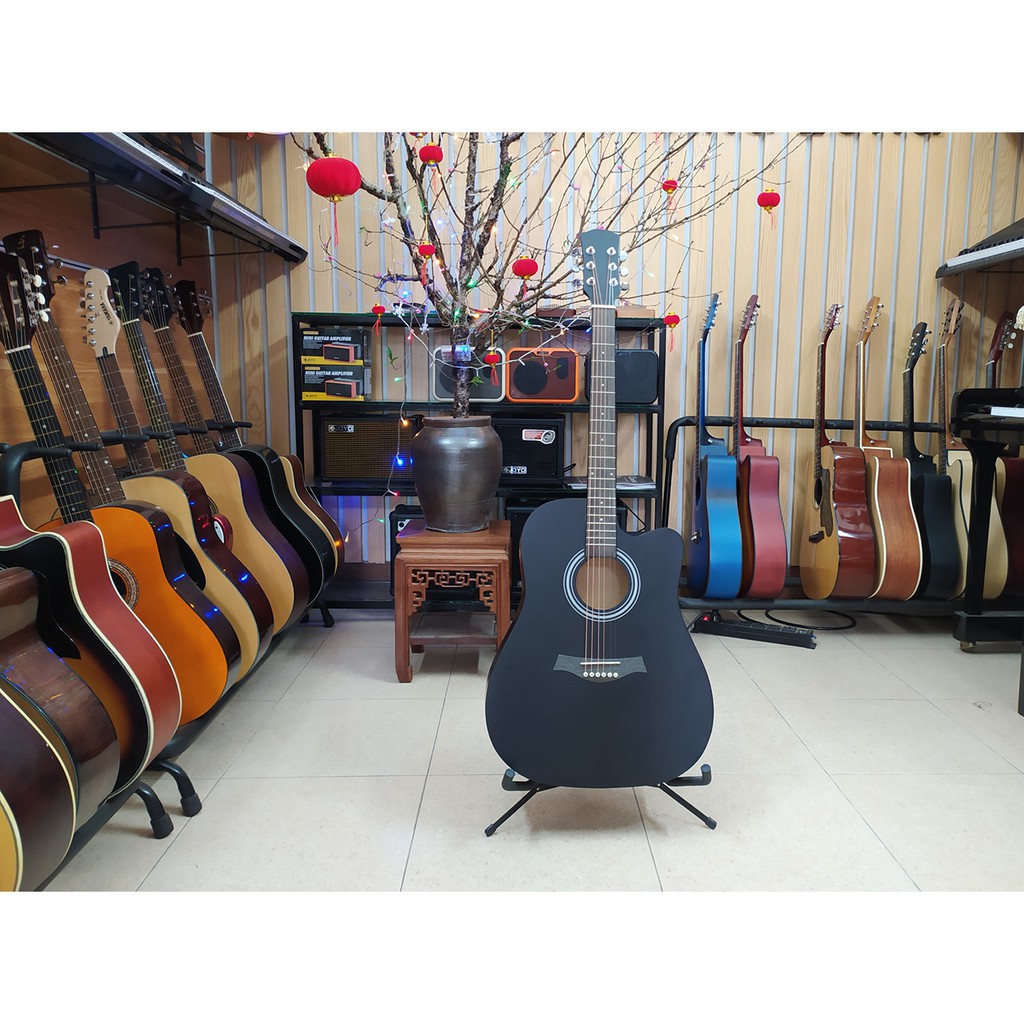 [ Đàn guitar giá rẻ ] Đàn guitar acoustic Việt Nam GTA-TH