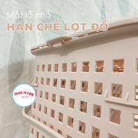 Giỏ đựng quần áo Hokori Việt Nhật (Ms:2608)  - Làn đi sinh có nắp cho mẹ và bé an toàn tiện dụng Br01447