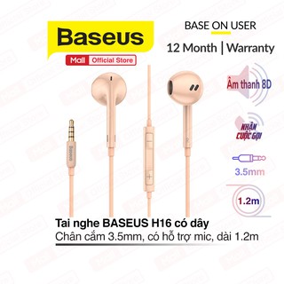 Tai Nghe Nhét Tai Baseus H16