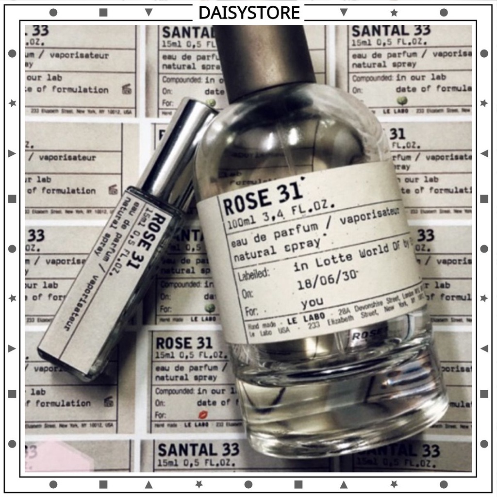 🌹 [Mẫu thử 10ml] Nước hoa Rose 31 Le Labo 🌹 #daisy