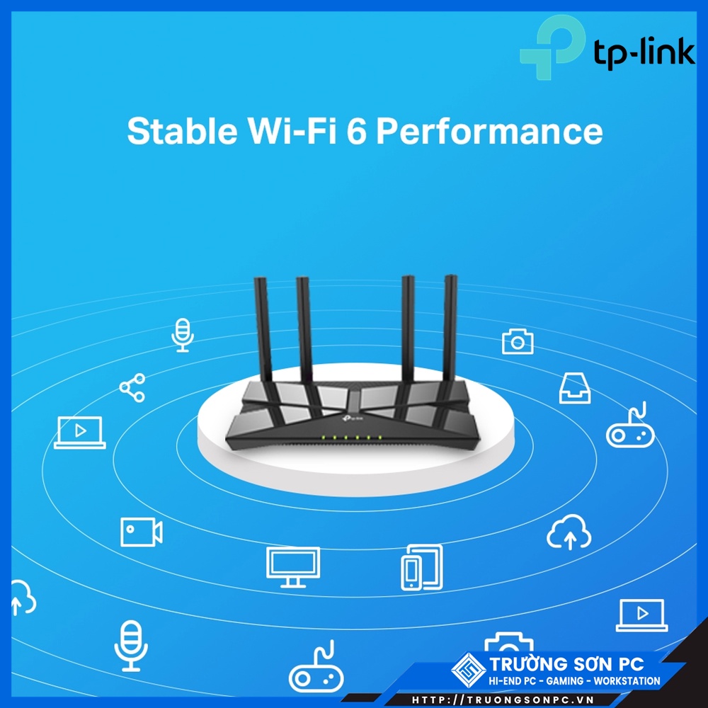 Bộ Phát Router Wifi TPLink Archer AX10 Wifi 6 Chuẩn AX 1500Mpbs/ Mercusys MW 325R