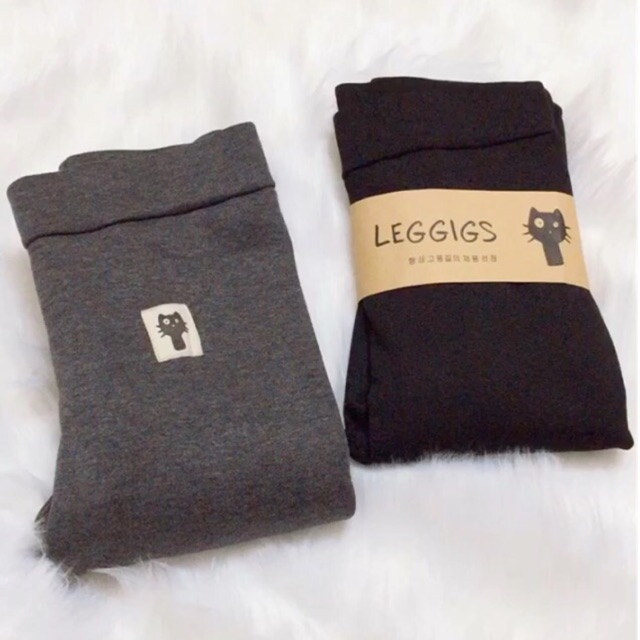 Quần legging mèo lót lông