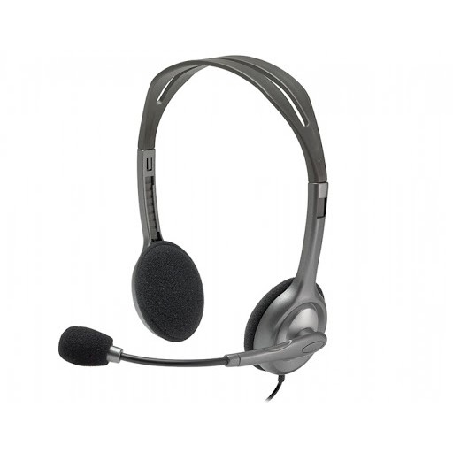 Tai nghe On-ear Logitech H111  - Bảo hành chính hãng 12 tháng