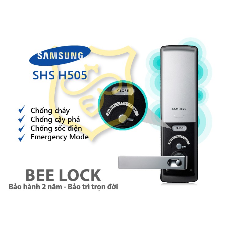 Khoá cửa điện tử Samsung SHS H505