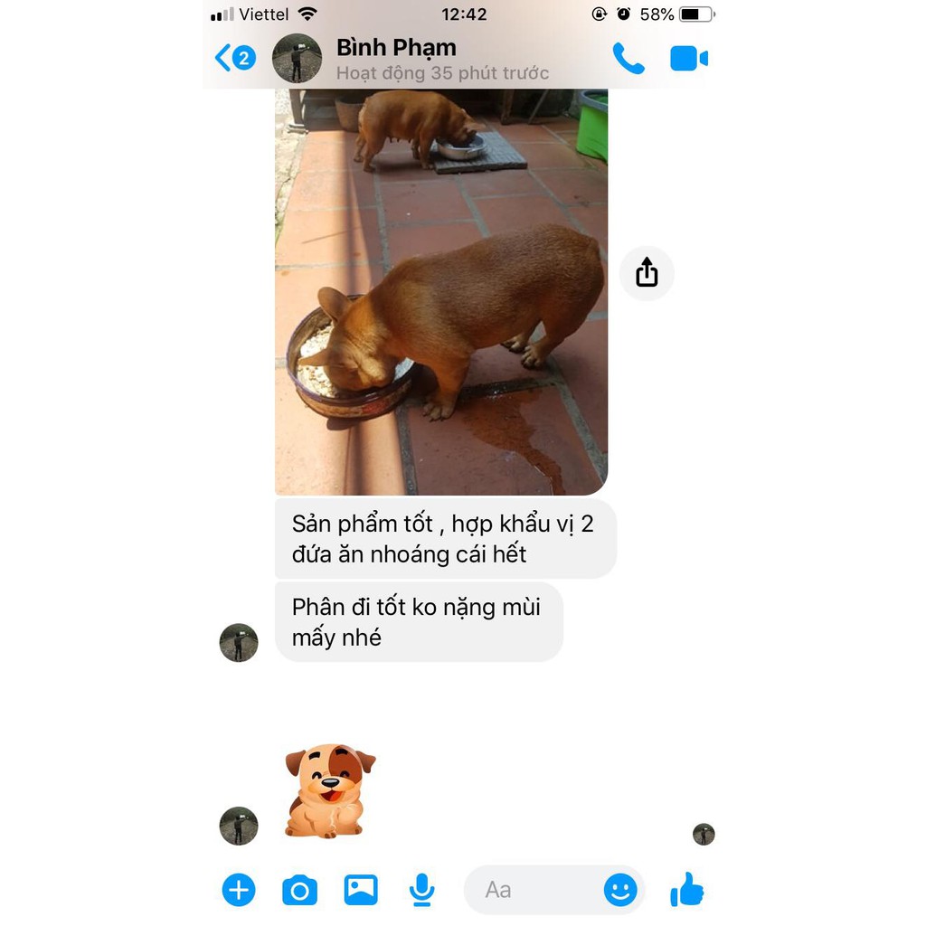 SMART HEART Thức Ăn Khô Dành Cho Chó Bull Pháp - Túi 3kg