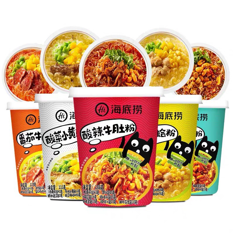 Mì chua cay ăn liền Haidilao - hộp 136g